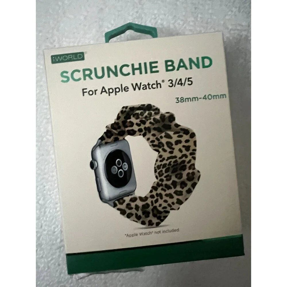 Apple Watch Bands 38mm-40mm For Apple Watch 3/4/5 Leopard Print (Only Band)